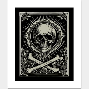 Skull Crossbone Posters and Art